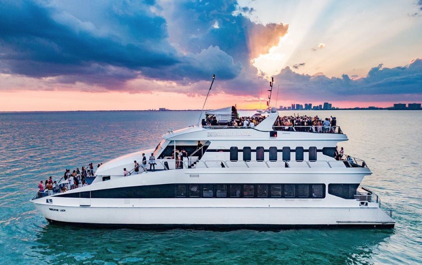 The Biscayne event yacht
